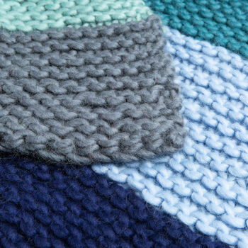 Ocean Breeze Blanket Knitting Kit, 4 of 6
