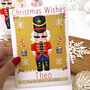 Personalised Nutcracker Christmas Card, thumbnail 5 of 9