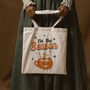Cute Trick Or Treat Halloween Tote Bag Shopping Bag, thumbnail 1 of 1