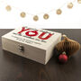 Personalised Romantic Couples Christmas Eve Box, thumbnail 6 of 6