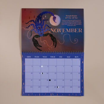 Zodiac Flip Calendar 2025, 7 of 7