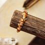 Carnelian Gemstone Chip Bracelet | Crystal Jewellery, thumbnail 2 of 3