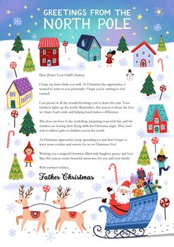 Editable Letter From Father Christmas, Santa Claus, 4 of 6