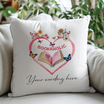 Personalised Book Reading Gift Cushion Collection, 10 of 12