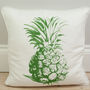 Pineapple Print Motif Cushion, thumbnail 2 of 3