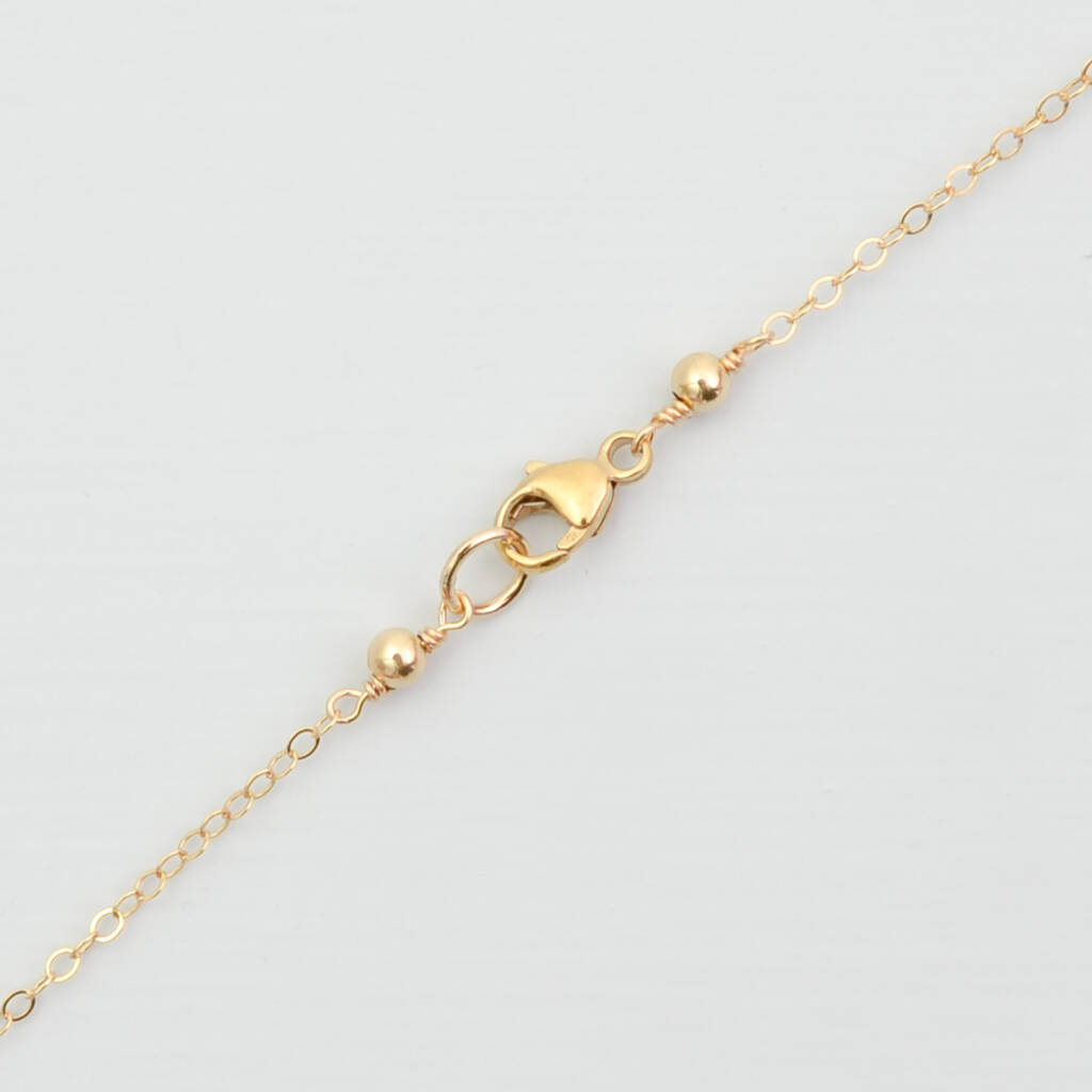 Tiny Disc Necklace By Britten