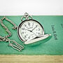 Personalised Pocket Watch With Engraved Message, thumbnail 2 of 4