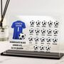 Personalised Football Coach/Manager Gift With Custom Football Shirt, thumbnail 1 of 2