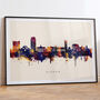 Oldham Skyline Cityscape Art Print, thumbnail 6 of 12
