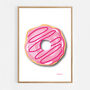 Pink Doughnut Print, thumbnail 3 of 5