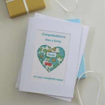 New Baby Welcome Card, 7 of 7