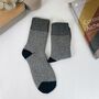 Extra Thick Men's Wool Socks: Warm Winter Boots Socks, thumbnail 4 of 9