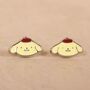Hello Kitty Cinnamon Roll And Pompompurin Stud Earring Set, thumbnail 5 of 7