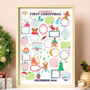 Personalised Baby's First Christmas Advent Calendar, thumbnail 1 of 4