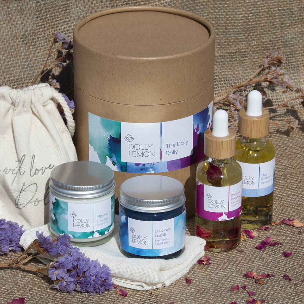 The Daily Dolly Vegan Skincare Gift Box, 1 of 8