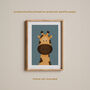 Giraffe Nursery Print, thumbnail 4 of 4