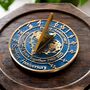 45th Sapphire Anniversary Sundial Gift Celebration Present, thumbnail 1 of 5
