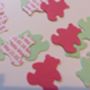 Personalised Baby Bear Table Confetti, thumbnail 1 of 6