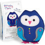 Barnaby Toots Owl Felt Sewing Kit, thumbnail 1 of 4
