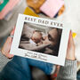 Best Dad Ever Personalised Photo Frame Gift, thumbnail 4 of 8
