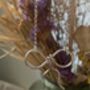 Silver Bow Necklace, thumbnail 3 of 4