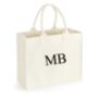 Personalised Large Square Canvas Tote Bag, thumbnail 3 of 4