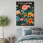 Japanese Flower Art Print, thumbnail 3 of 3