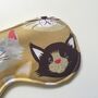 Happy Cats Cotton Eye Mask, thumbnail 2 of 5
