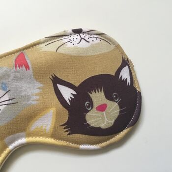 Happy Cats Cotton Eye Mask, 2 of 5