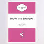 Personalised Birthday Stripe Birthday Card, thumbnail 4 of 11