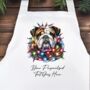 Personalised Bulldog In Christmas Lights, thumbnail 2 of 10