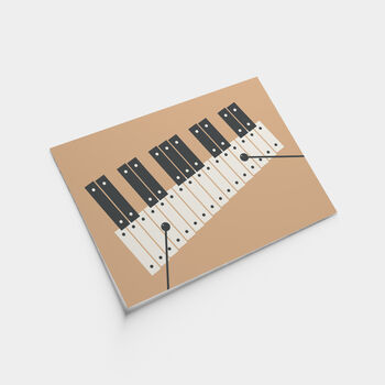 Xylophone Print | Glockenspiel Music Poster, 8 of 9