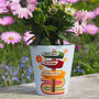 Retro Sixties Signpost Personalised Plant Pot For Mum, thumbnail 1 of 3