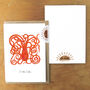 Octopus A6 Greetings Cards, thumbnail 3 of 7