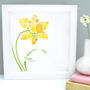 Personalised Button Daffodil Gift, thumbnail 3 of 5