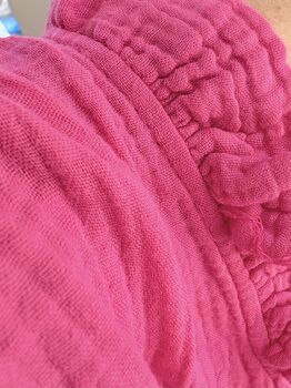 Short Cotton Cheesecloth Dress, 3 of 5