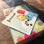 Copper Foiled Balloons 1st Birthday Card, thumbnail 5 of 5