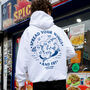 Spread Your Wings Unisex Fried Chicken Hoodie In White, thumbnail 4 of 7
