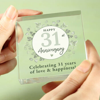 Personalised Botanical Anniversary Token, 3 of 6