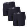 Super Soft Boxer Briefs With Pouch, Black, Three Pack, thumbnail 1 of 5