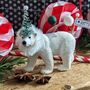 Christmas Polar Bear Cake Topper Set, thumbnail 3 of 4