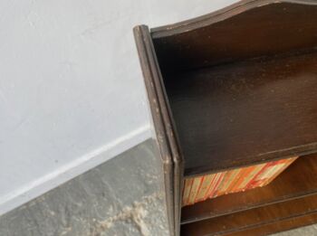 Antique Vintage Free Standing Oak Book Shelves, 2 of 12