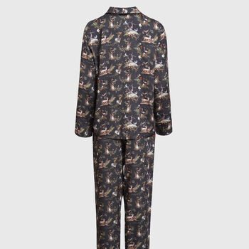 Wonderland Black Pyjama Set, 4 of 6