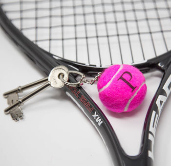 Personalised Tennis Ball Keyring, 12 of 12
