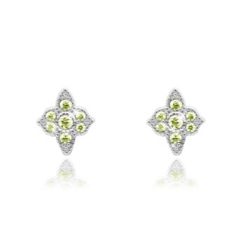 Takia Filigree Sterling Silver Or Gold Plated Earrings, 10 of 12