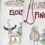 Large Christmas Sack With Charming Reindeer, Snowman Or Woolly Sheep Design, thumbnail 3 of 7