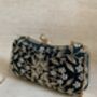 Handcrafted Emerald Green Silk Clutch Bag, thumbnail 3 of 10
