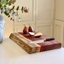 Pudauk Live Edge Chopping Board, thumbnail 1 of 3