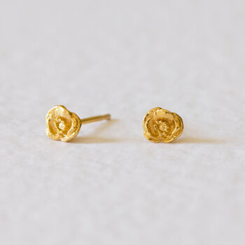 Poppy Earrings Silver/Gold/Rose Gold, 2 of 7