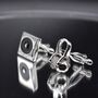 Dj Speaker And Headphones Cufflinks 316 L Stainless Steel Music Lover Gift, thumbnail 2 of 5